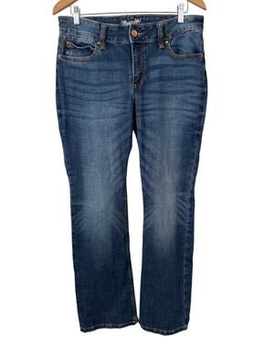 Wrangler Blue Retro Mid Rise Mae Bootcut Jean Size 32" Western Y2K Americana